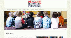 Desktop Screenshot of milwaukiepreschool.com